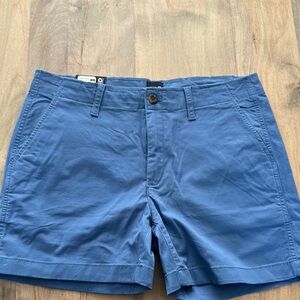 GAP Classic Midrise Blue Shorts